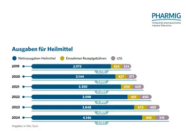1.5 Ausgaben für Heilmittel 2019 bis 2024